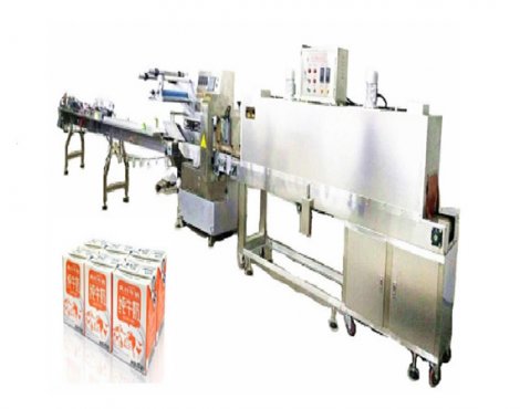 利樂雙道自動供料收縮包裝線